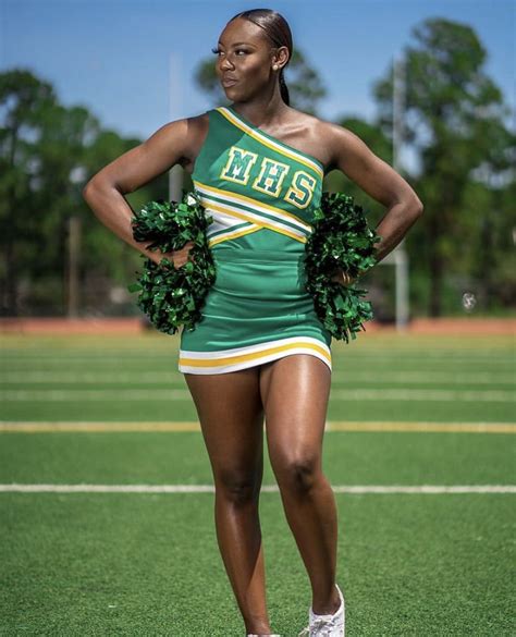 Black Cheerleaders Sexy Fits Cheerleading Running Fitness Sports Hs Sports Keep Running