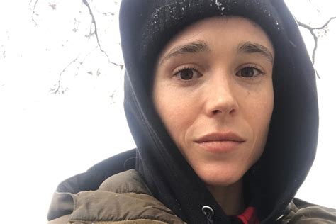 Een memorabel moment voor elliot page (34) gisteren: Elliott Page Opens Up on Coming Out as Transgender in New ...