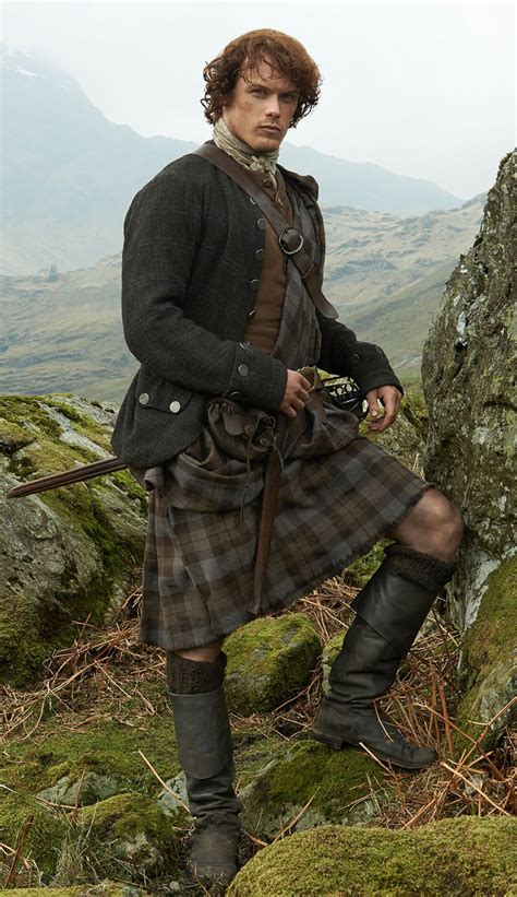 Outlander Great Kilt Made In The Official Outlander Scottish Tartans