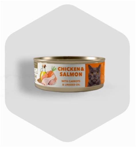 Amity Poulet And Saumon Adulte 80g