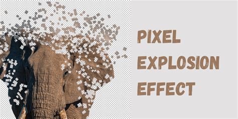6 Steps To Create A Pixel Explosion Effect In Photoshop