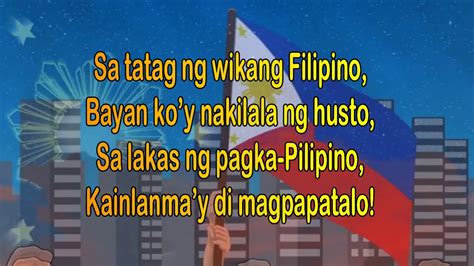 “tatag Ng Wikang Filipino Lakas Ng Pagka Pilipino” Tema 2012 Youtube