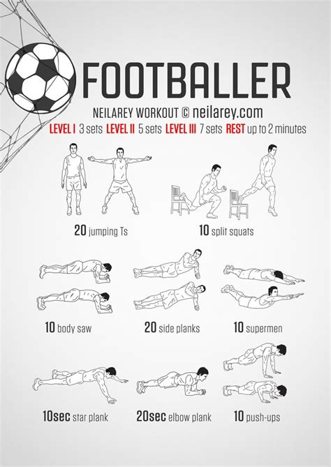 Get Fit With The Footballer Workout