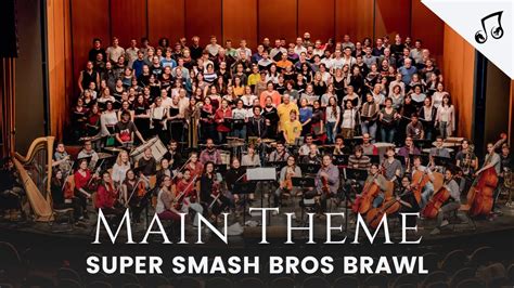 Super Smash Bros Brawl Main Theme Live Orchestra And Choir Youtube