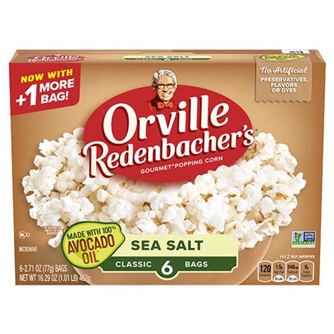 Avocado Oil Popcorn Classic Bag Orville Redenbachers