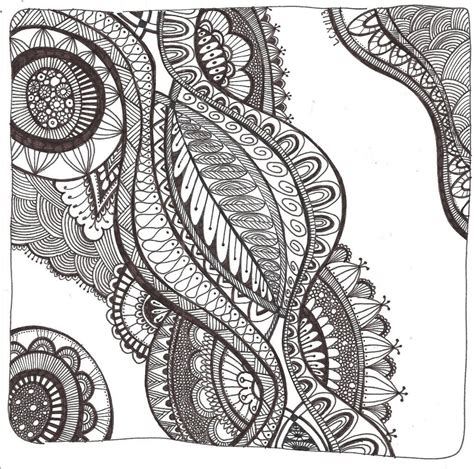 Some of these coloring pages are advance and hard to color and some are easy and fun. Free Printable Zentangle Coloring Pages for Adults