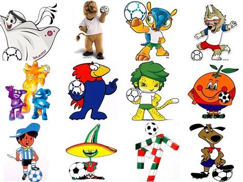 você conhece todos os mascotes das copas do mundo faça o teste trendradars brasil
