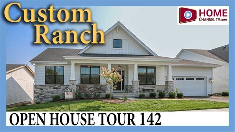 Open House Tour 142 Decorated Custom Ranch Model Home By Airhart