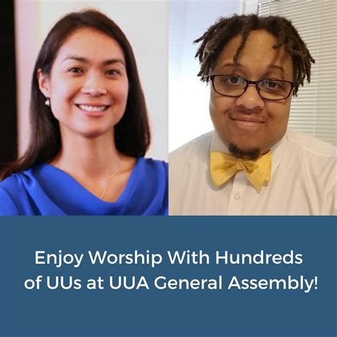 Worship With The Uua General Assembly Unitarian Universalist Church West