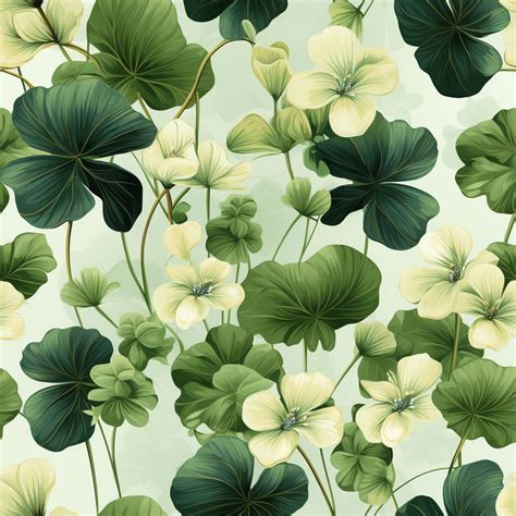 Green Seamless Floral Background Free Stock Photo Public Domain Pictures