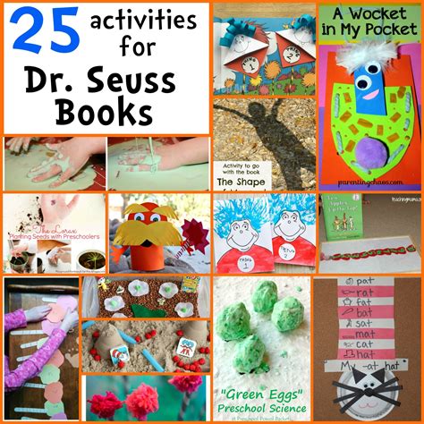 25 Dr Seuss Activities Preschool Activities Dr Seuss Activities Dr