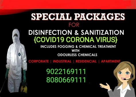 Covid 19 Sanitization And Disinfection Service For Office At Rs 1500