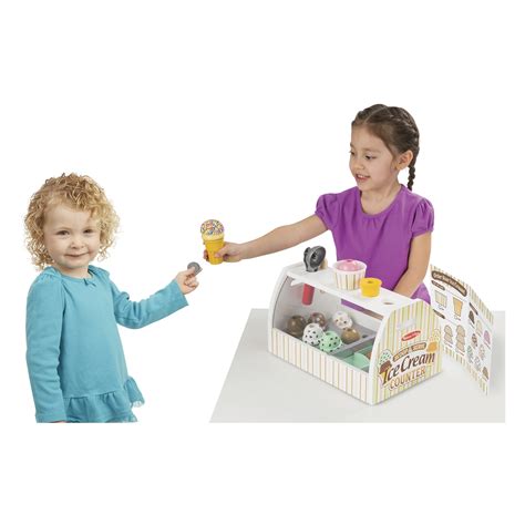 Melissa And Doug Wooden Scoop And Serve Ice Cream Counter Online