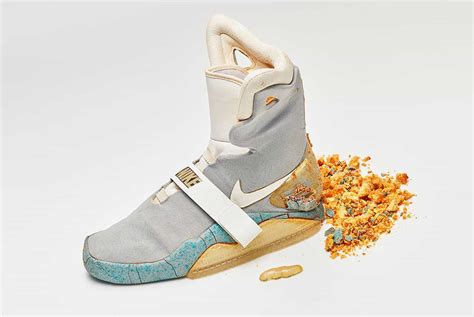 Back To The Future Behind Nike Mag Self Lacing Sneakers And More