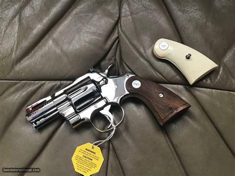 Colt Python 357 Magnum 2 12 Bright Nickel New Unfired Unturned