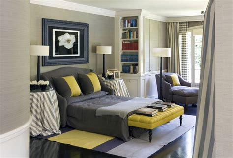 You are viewing image #4 of 22, you can see the complete gallery at. Grey and Yellow Bedroom for a Charming Decoration - Traba ...