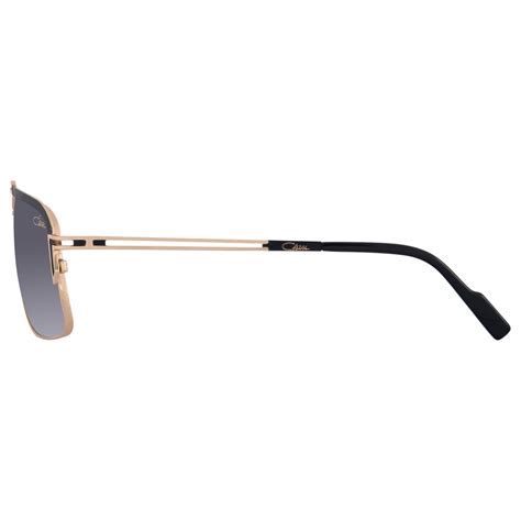 Cazal Vintage 9103 Legendary Black Gold Grey Sunglasses Cazal Eyewear Avvenice