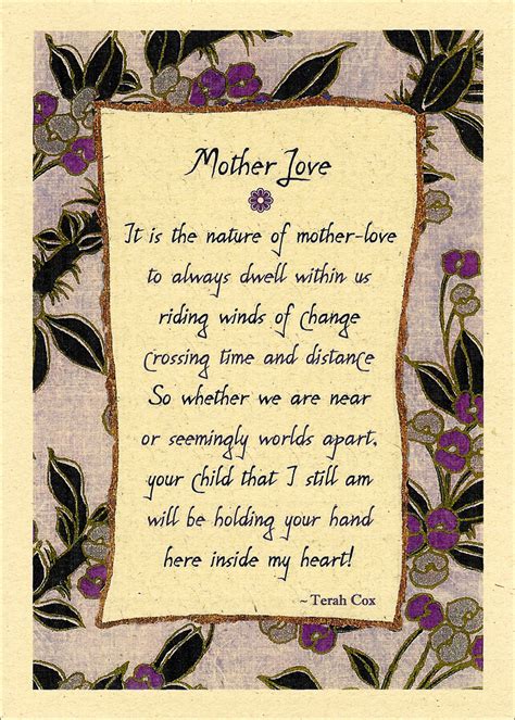 Mothers Love Poem