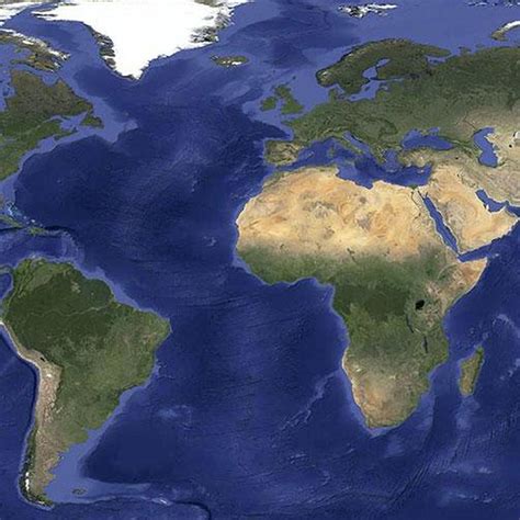 Satelite Map Of Earth World Map