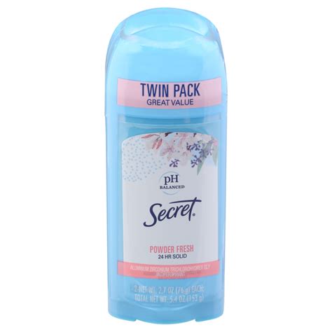 Save On Secret Women Antiperspirant Deodorant Powder Fresh Solid 2 Ct