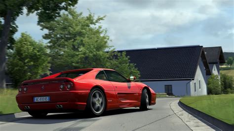 Ferrari F Berlinetta On Countryside Roads Assetto Corsa Gameplay