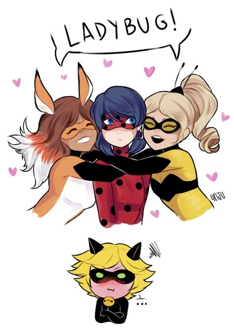 miraculous ladybug volpina queen lady e chat chat noir com ciumes u comics ladybug