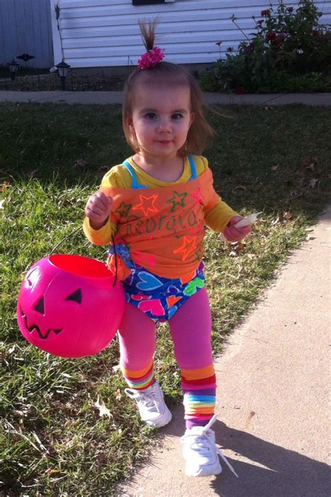 Toddler Halloween Outfit 80s Work Out Diva Toddler Halloween