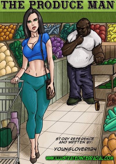 The Produce Man Illustrated Interracial ⋆ Xxx Toons Porn
