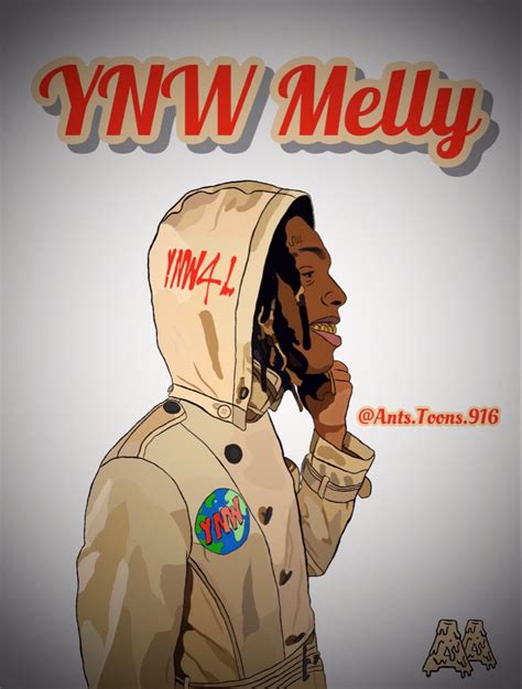 Ynw Melly Toon Ynw Melly Cartoon Art Cartoon Art Cool Anime Pictures