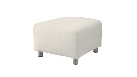 The ikea klippan loveseat measures 70.875 (180 cm) wide, 34.625 (88 cm) deep, and 26 (66 cm) high. Klippan Footstall