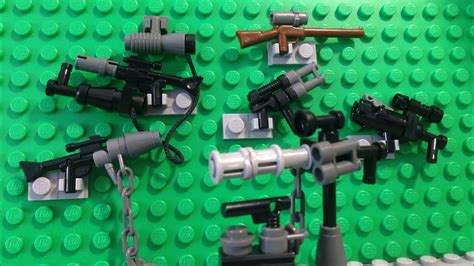 How To Make Custom Lego Guns Youtube