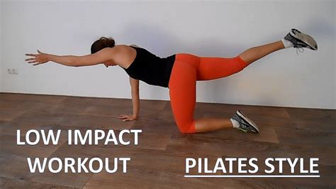 Low Impact Beginner Pilates Workout 20 Minute Workout Toning Core And