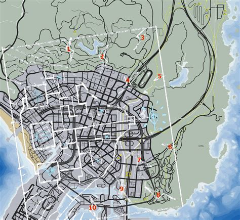 Los Santos City Map
