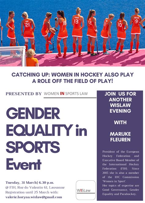 cancelled an evening meeting on gender equality in sports taking place on tuesday 31 march
