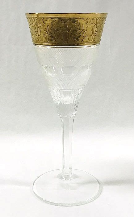 Moser “splendid” Crystal White Wine Glasses