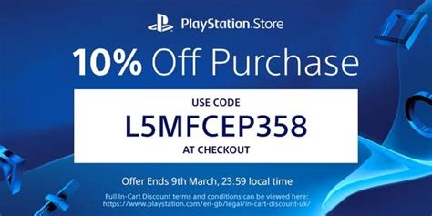 Get An Extra 10 Discount On The Uk Playstation Store Today Thesixthaxis