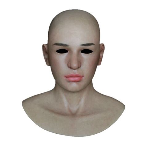 Sf N14 Party Crossdress Masquerade Fancydress Cosplay Realistic Face