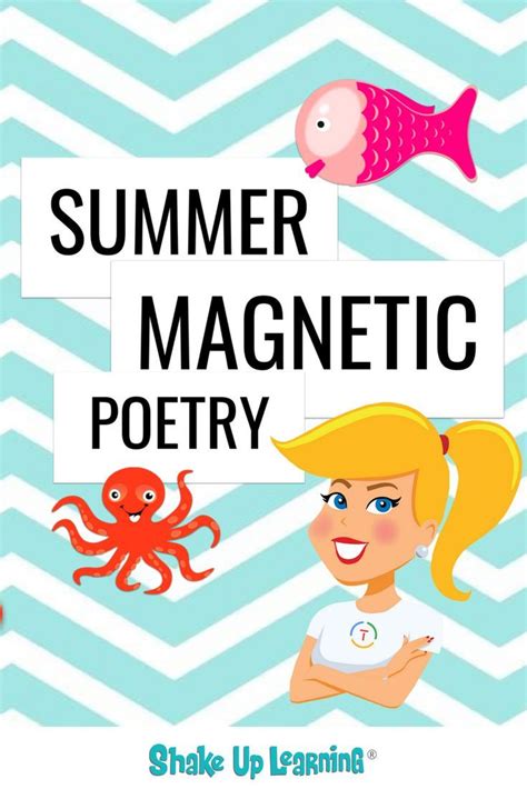 Summer Magnetic Poetry Free Template And Tutorial Magnetic Poetry