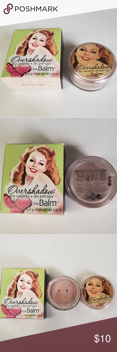 Thebalm Overshadow Thebalm Mineral Eyeshadow Champagne Color