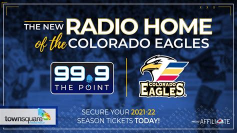 Colorado Eagles Townsquare Media Sign Multi Year Broadcast Agreement To Make 999 The Point The