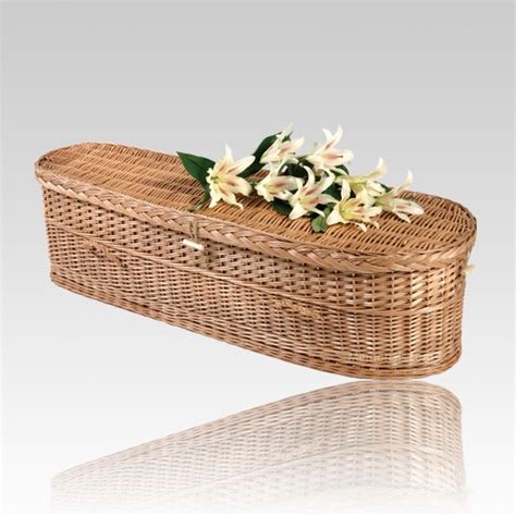 Willow Large Green Burial Caskets