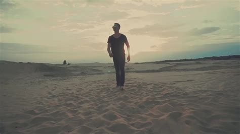 Man Walking In The Desert Stock Video Motion Array