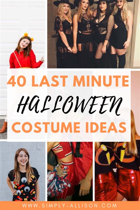Last Minute Costumes40 Creative Last Minute Costumes Ideas You Never