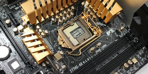 Ecs Elitegroup Z77h2 Ax Golden Board Z77 Motherboard Review Eteknix