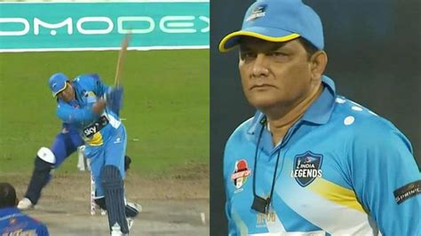 Mohammad Azharuddin Shows He Still Has It As He Turns Back The Clock In