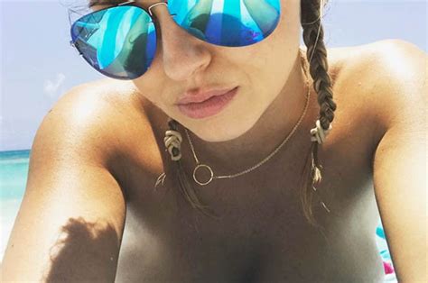 Ola Jordan Instagram Boobs Strictly Sizzler Bulges From Tiny Bikini