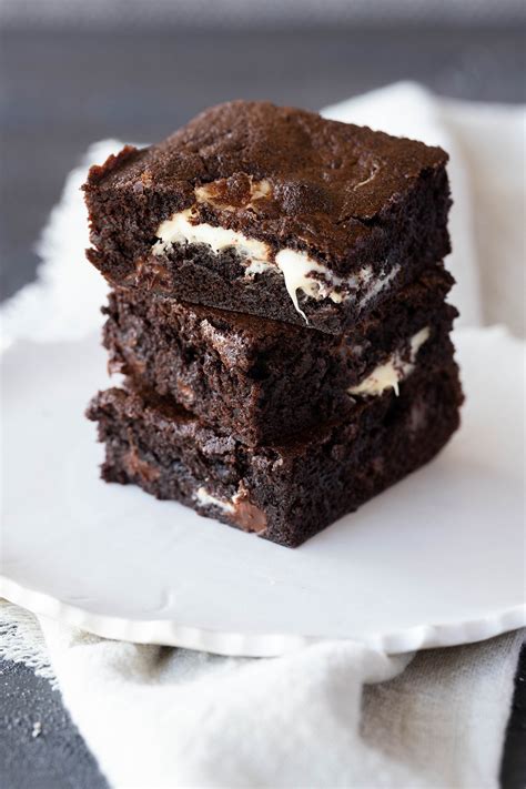 triple chocolate chip brownies the home cook s kitchen