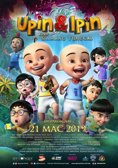The lone gibbon kris adalah sebuah film petualangan animasi komputer malaysia tahun 2019. Ulasan Filem: 'Upin & Ipin: Keris Siamang Tunggal'