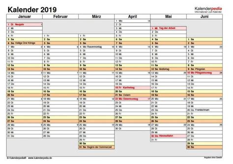 Excel für microsoft 365 excel 2019 excel 2016 excel 2013 mehr. Kalender 2019 PDF Download | Freeware.de