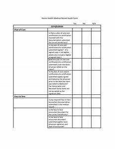 Medical Chart Audit Tool Template For Your Needs